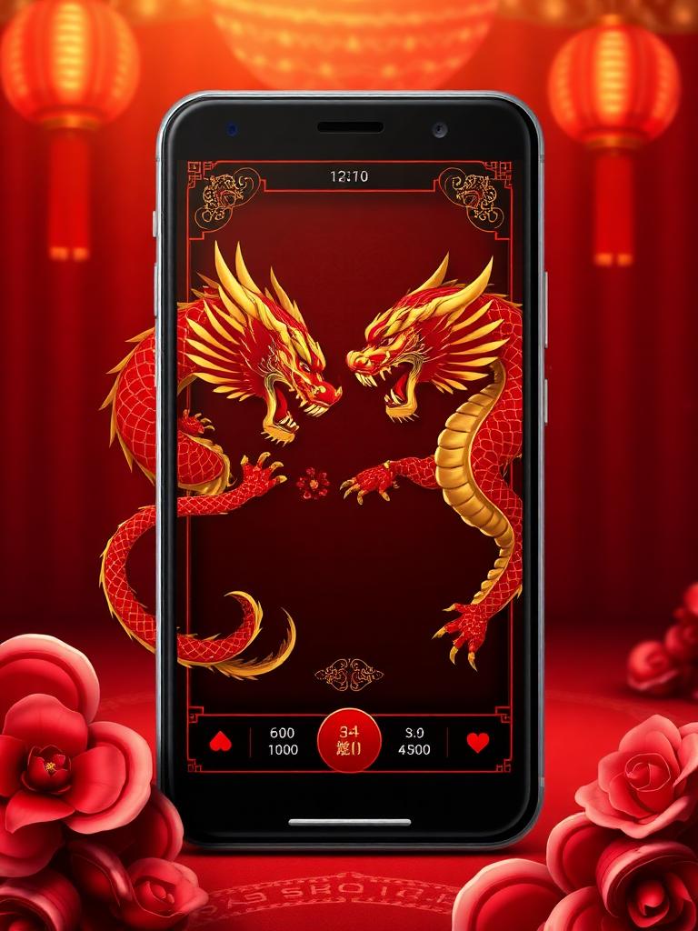 Slots PK Dragon Tiger live game screenshot